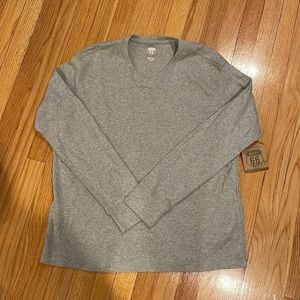 Route 66, Gray Long Sleeve Shirt, Size XL